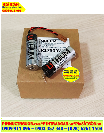 Toshiba ER17500V, Pin nuôi nguồn Toshiba ER17500V lithium 3.6v A 2700mAh chính hãng _Xuất xứ Nhật